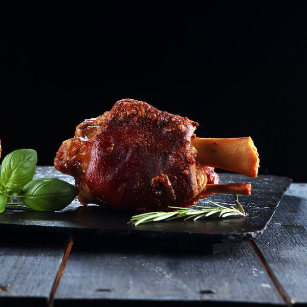 Heritage pork smoked ham hock (approx. 3-3.5 lbs)