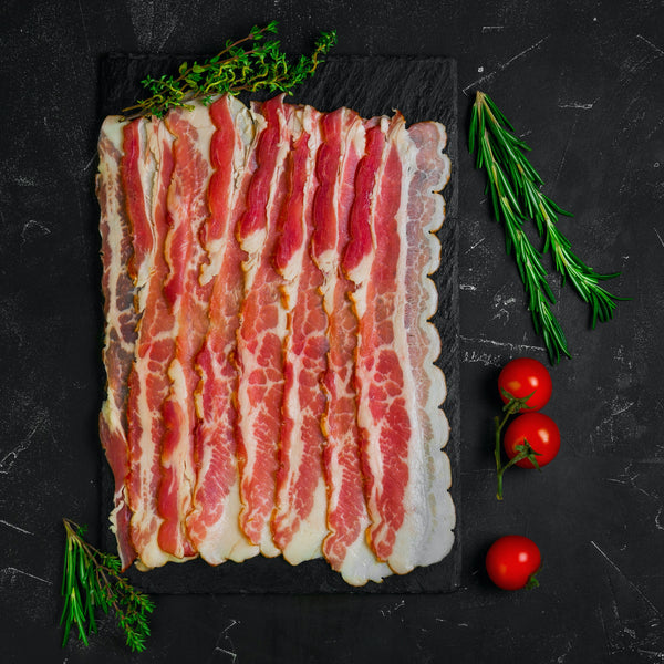 heritage pork smoked bacon (app. 1 lb)