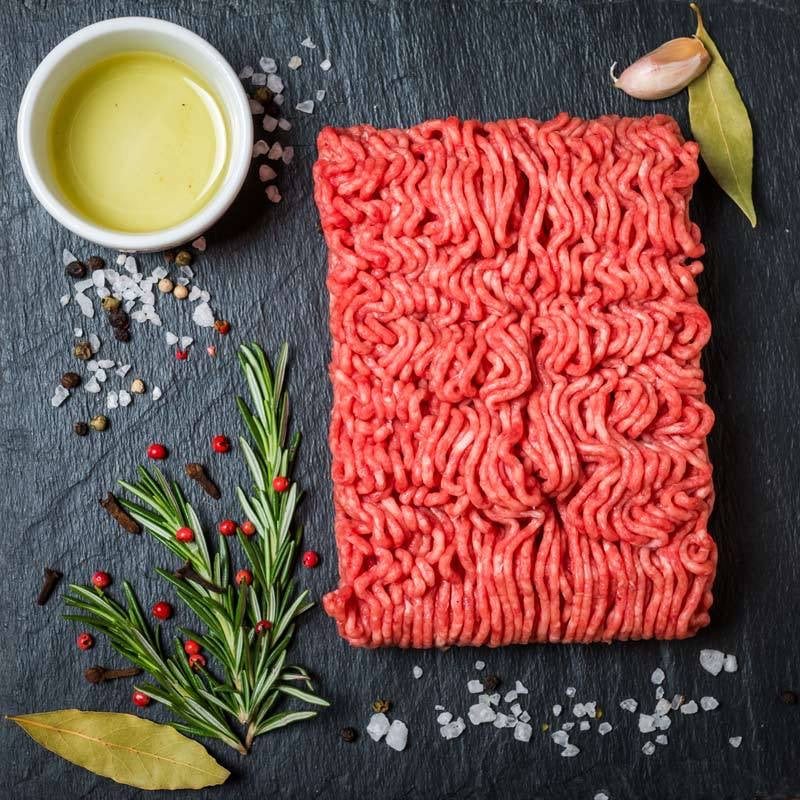 Grass finished ground beef (2 lbs)